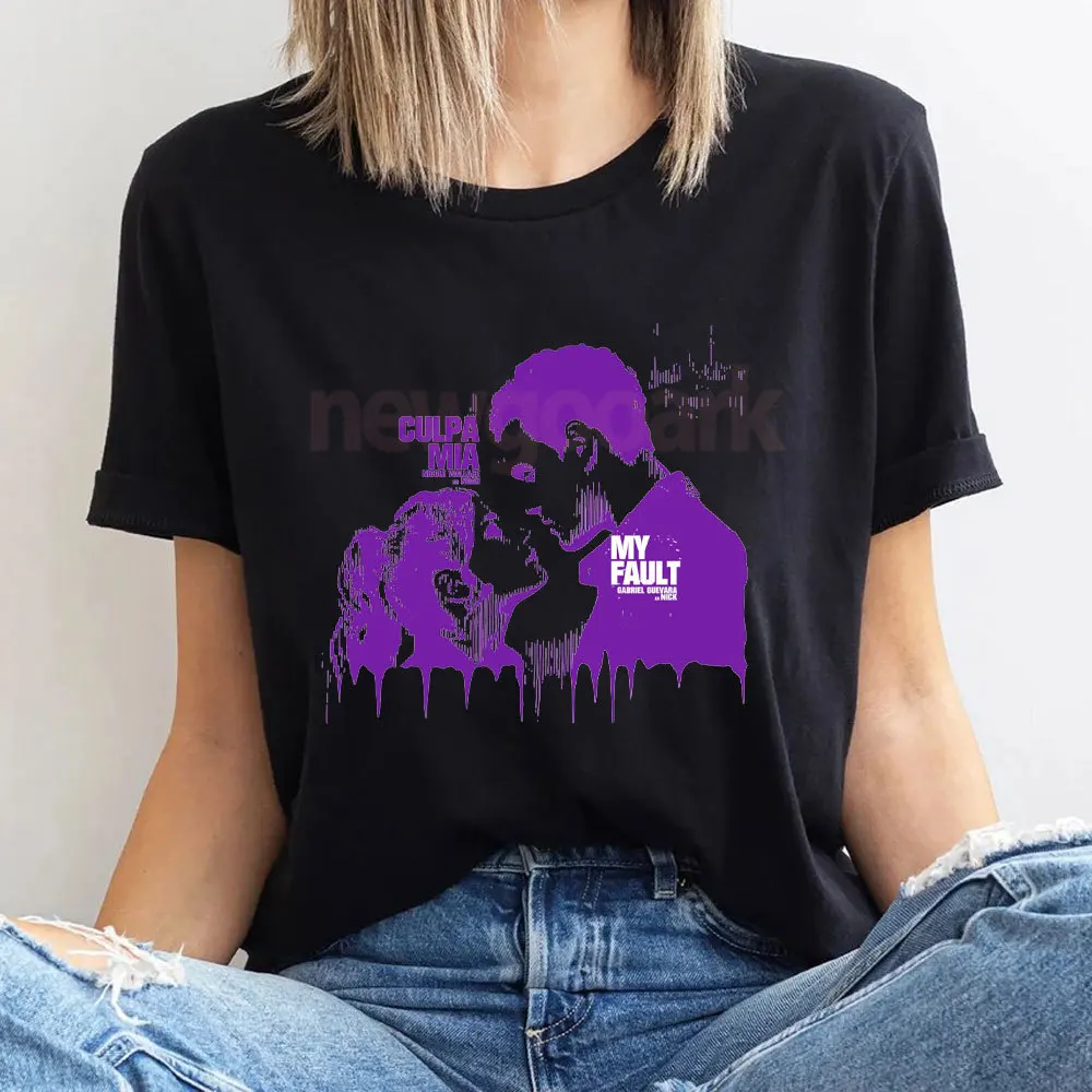 بلدي خطأ فيلم Culpa ميا خمر الجرافيك تي شيرت غابرييل غيفارا امرأة رجل قميص نوح نيك فيلم رومانسي فيلم القطن المحملة
