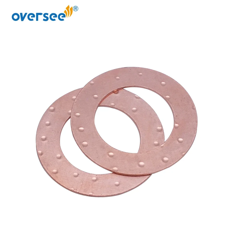 8pcs Copper Washer 90209-27M07 For Yamaha Outboard Motor 2 Stroke Parsun Hidea Hdx,Seapro, Connection Rod Big Side 40HP 60HP
