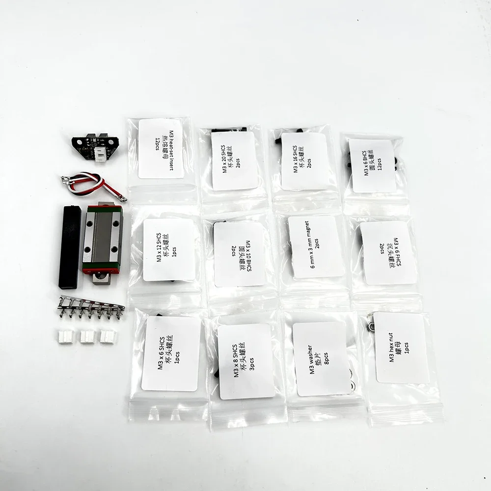 Voron Tap Probe Kit V2.4 OptoTap PCB mit Sensor Impressora 3D-Druckerteil für V2 4 Trident MGN9 Schienenschlitten R8