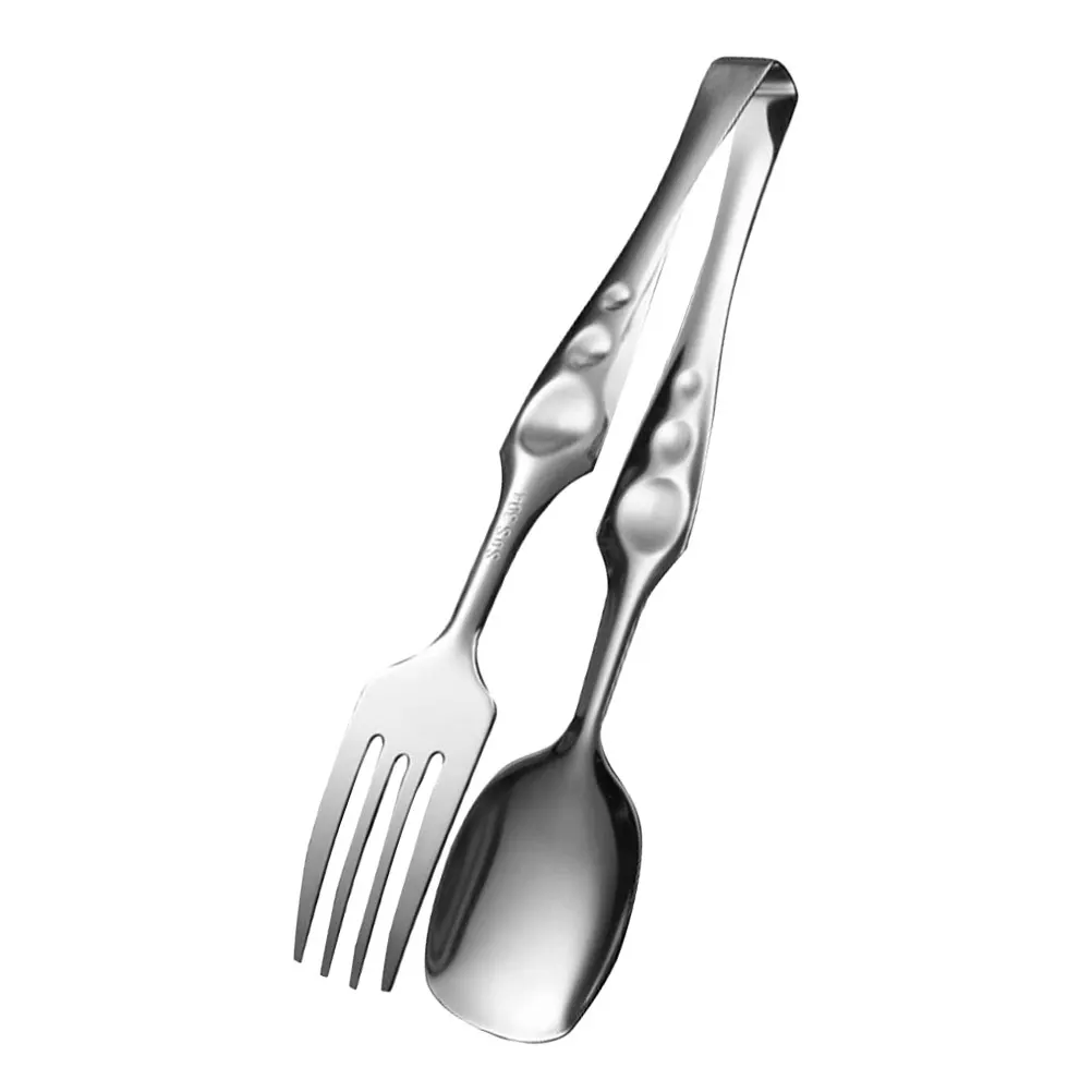 

Stainless Steel BBQ Tongs Food Tong Household Grill Tongs Camping Accessory Kitchen Tool Party Use Barbecue Supply