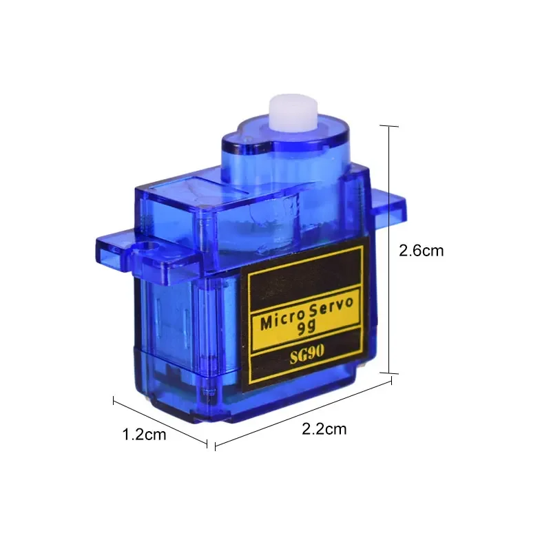 5 /10PCS SG90 9G Micro Servo Servo for Robotics 6CH RC 250 450 Airplane Helicopter, Airplane, Mini Car , Compatible with Arduino image 6
