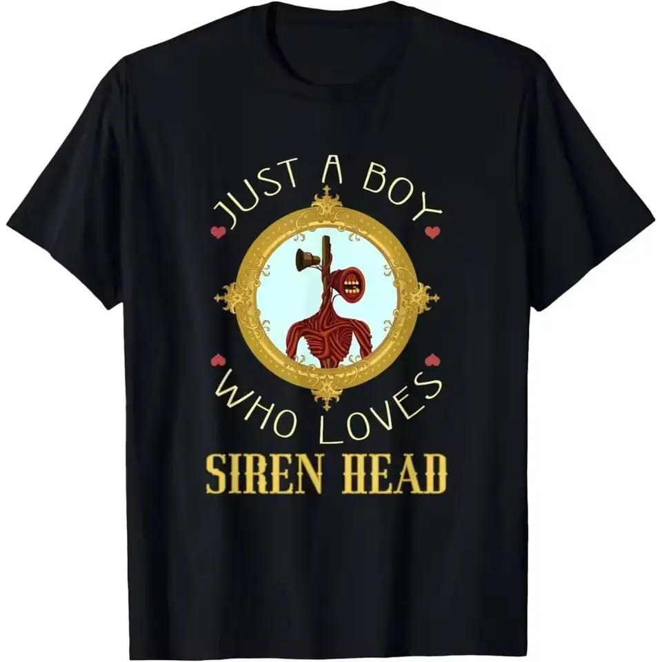 American Cryptid Siren Head T-Shirt Mysterious Alien Creature Tshirt Mysticism Lover Unisex Shirt Men Women Crewneck Tee Tops