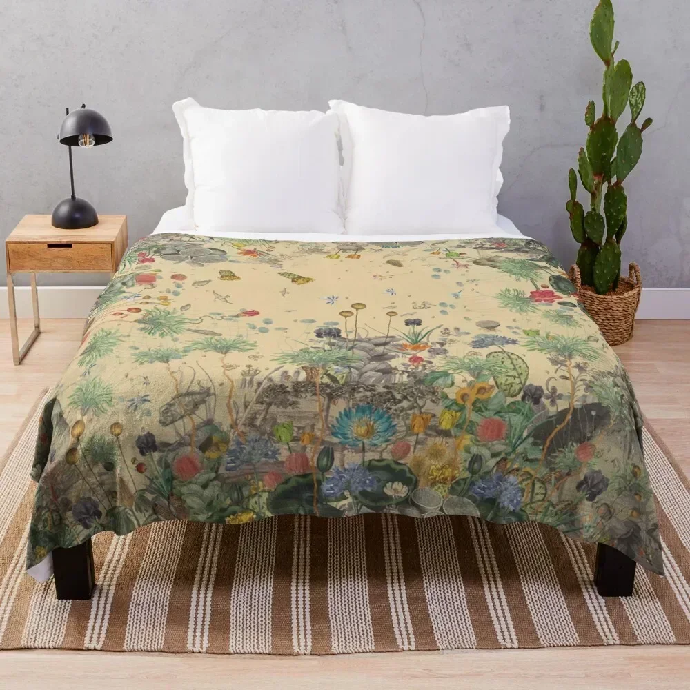 

Garden Surround Throw Blanket Soft Bedroom Blanket for Night Sleeping