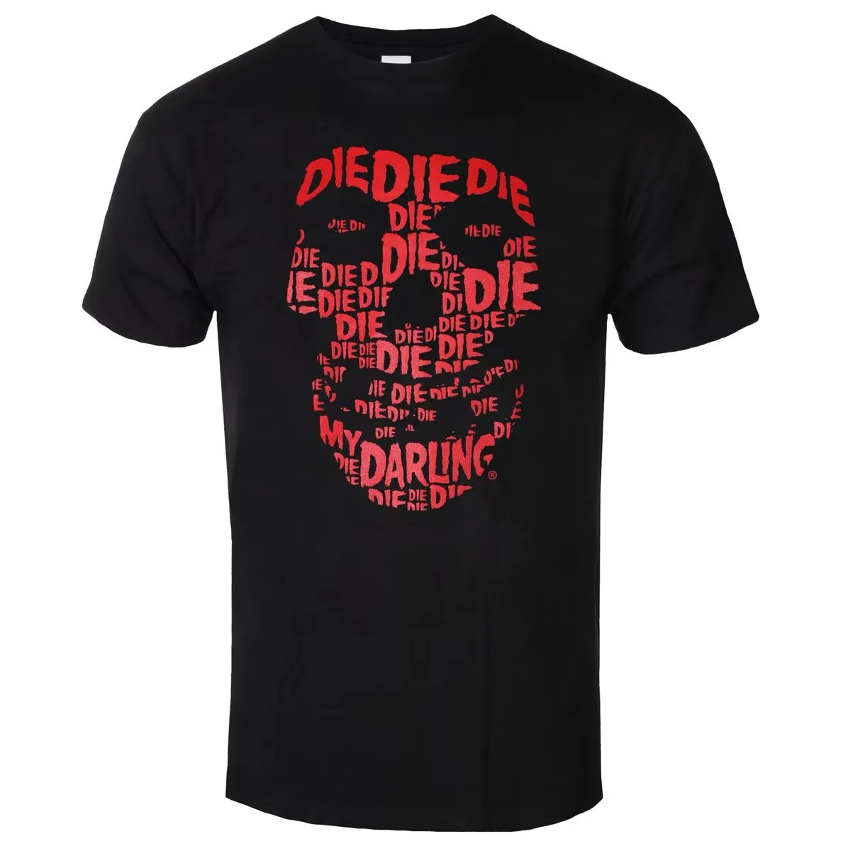 Fiend Skull Crossed Skeleton Hands Misfits Horror‑Punk Rock Band Graphic T-Shirt Cotton Men Women Streetwear Tee