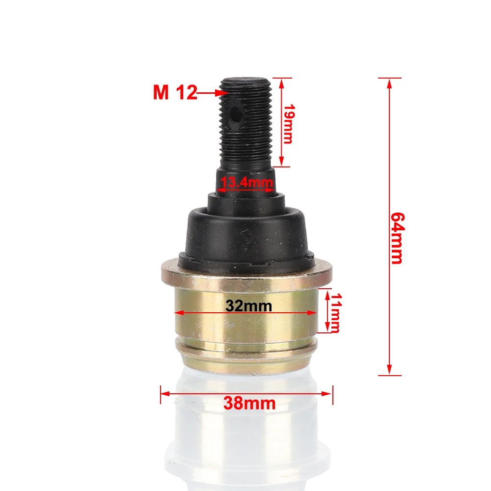 ATV Upper & Lower Ball Joint Kit for YAMAHA UTV - Fits YFM YXR 350 400 450 660 700 Rhino Big Bear Grizzly Bruin Kodiak Wolverine