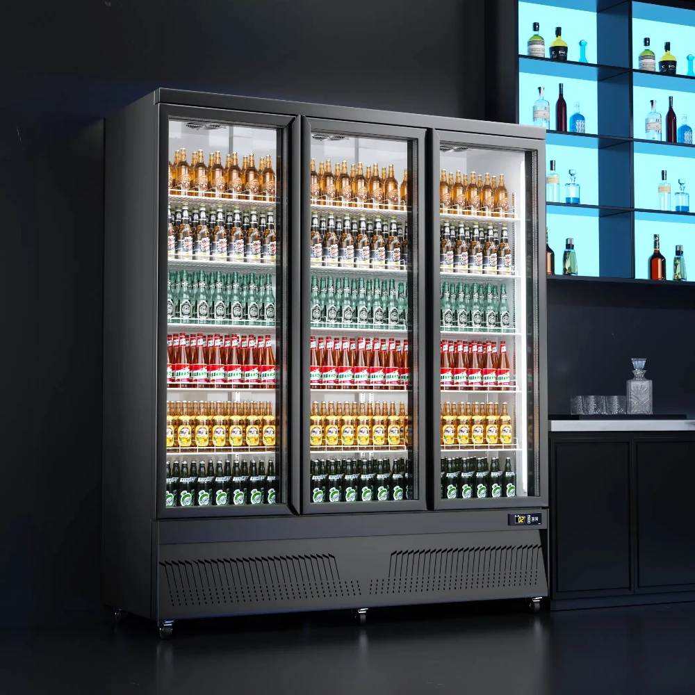 

Вертикальная подключаемая морозильная камера, коммерческий инвертор, трехдверный холодильник, светодиодный светильник, охладитель для напитков, дисплей, холодильник для продуктового магазина