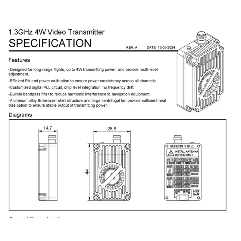 Für RC FPV Long Range Drone