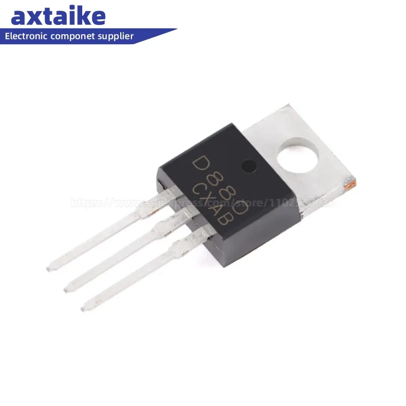 10PCS KSD880 KSB834 D880 B834 D880-Y B834-Y 2SD880 2SB834 TO-220 NPN PNP 60V 3A Low Frequency Power Amplifier DIP Transistors