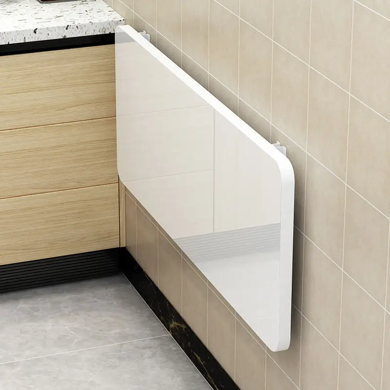 

Folding table wall hanging wall multi-functional household small apartment against the wall narrow table wall-to-wall desk