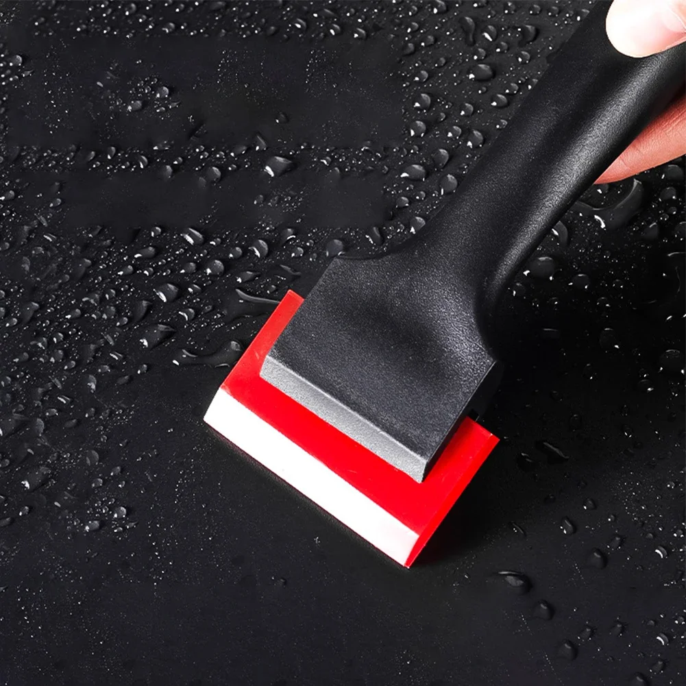 Herramienta limpiadora de aplicación de película para coche, herramienta de sellado de suelo, fácil limpieza, calafateo, diseño de mango cóncavo de 175MM x 31MM x 52MM