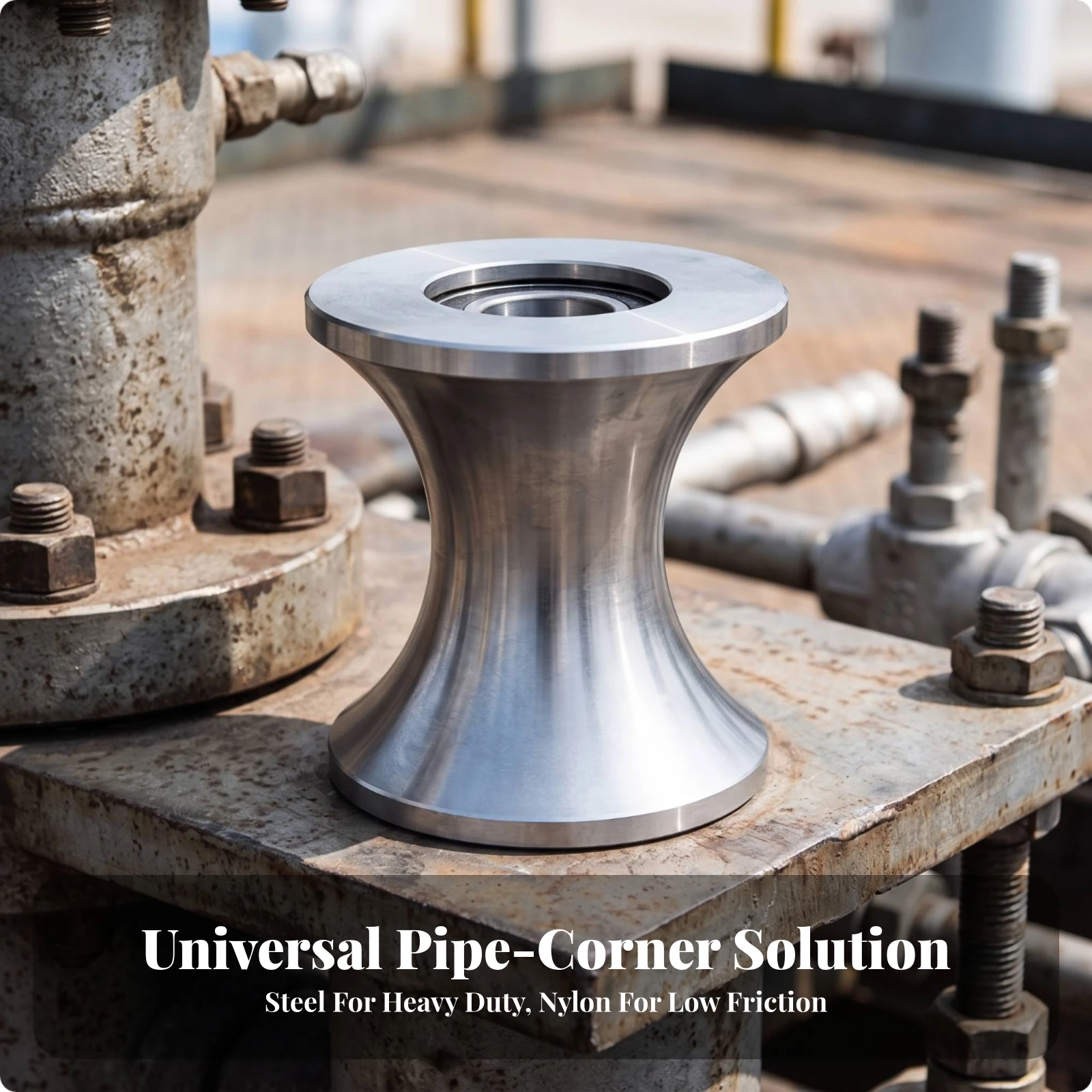 Pulley Wheel with Bearing Heavy Duty Grooved Pulley Wheel Sheave Strong Hardware Anti-Rust for Cable Systems, Rigging