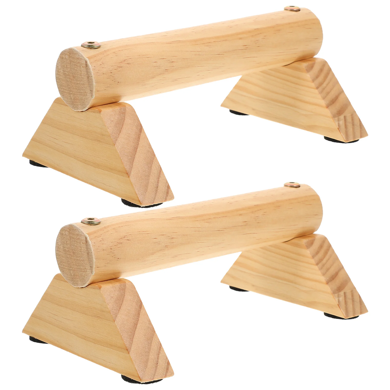 

Wooden Push-up Bar Abdominal Trainer Bracket Bars Exercise Handle Press-up Device