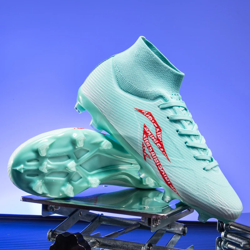 

Высокие футбольные бутсы FG&TF для соревнований в стиле унисекс, дышащие, нескользящие, износостойкие, универсальные для всех сезонов