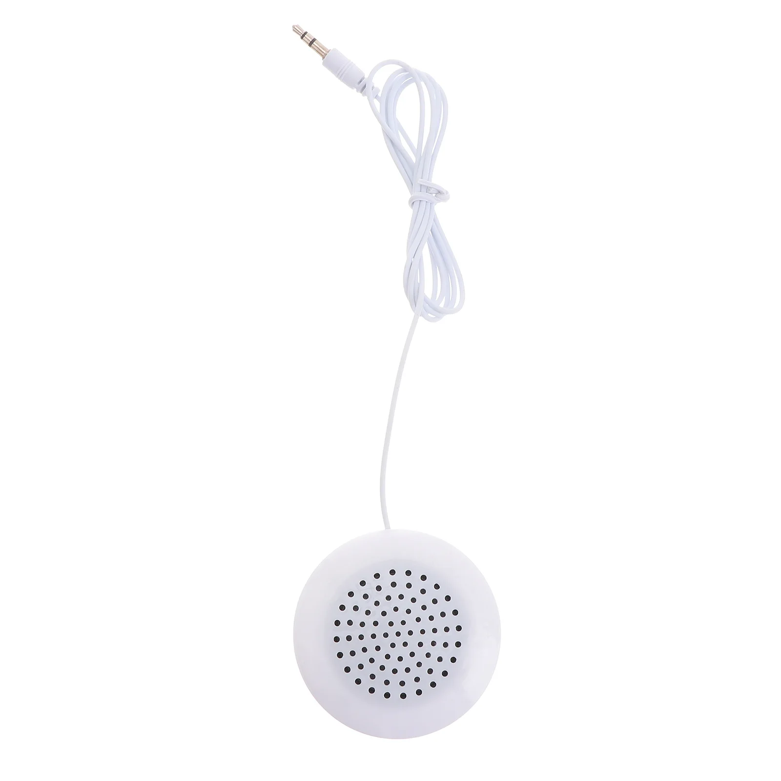 

Portable Pillow 3.5Mm Plug In Mini Speaker Jack Compact Sound Coil For Sleeping Bed Side Use Wired Mini Speaker