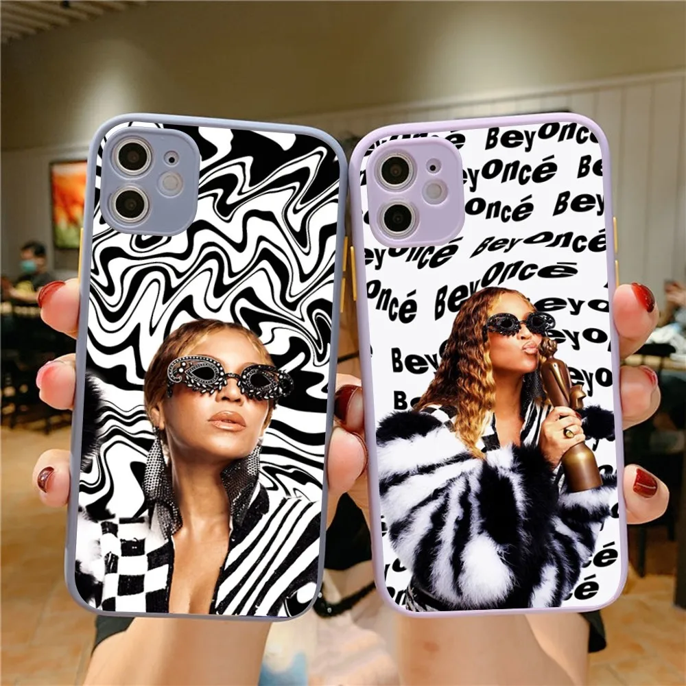 

B-Beyonces Renaissance Singer Phone Case For IPhone 14 X XR XS 7 8 Plus 11 12 13 Pro MAX 13mini Matte Shockproof Case