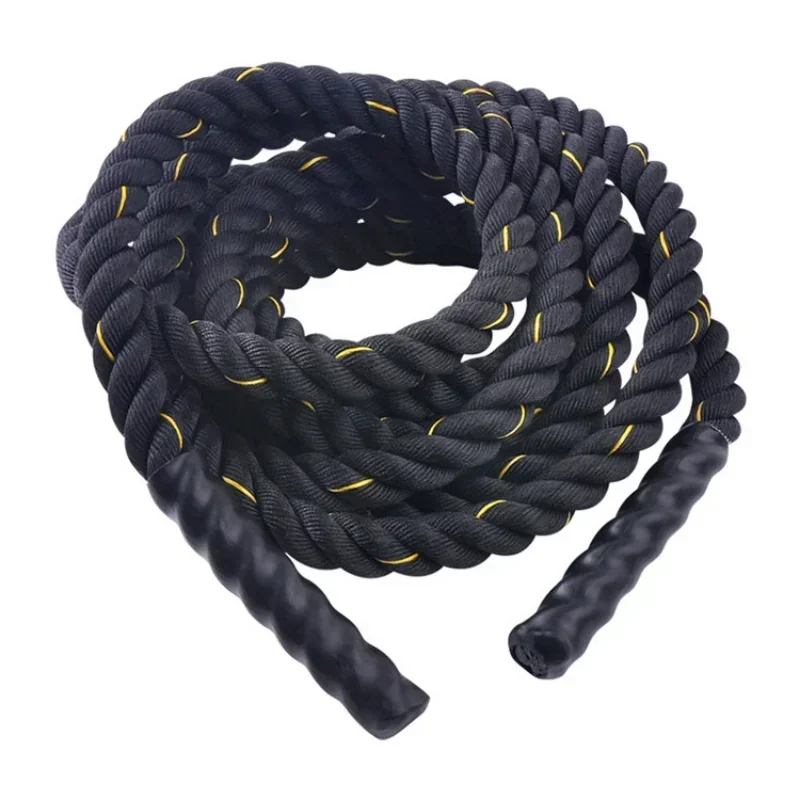 Outdoor Cardio Training Rope Heavy Duty Battle Rope Full Body Workout Equipment For Training Gym Fitness Strength Rope 25mm*12m