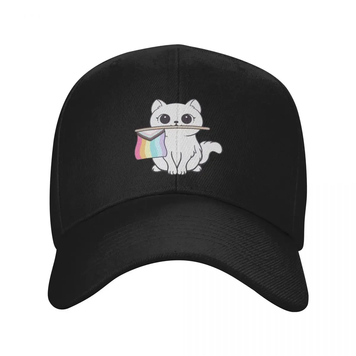 

Progress Pride Cat Nikury Baseball Cap |-F-| golf hat genuine Horse Hat Golf Men Golf Wear Women's