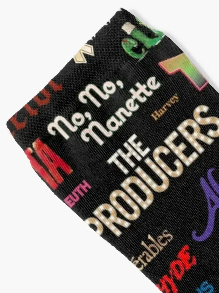 Broadway Musicals Socks custom sports soccer anti-slip Woman Socks Men's