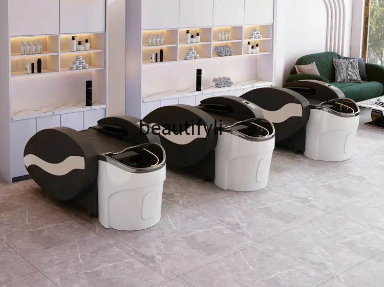 

smt14 FullElectric Beauty Massage Shampoo Bed Hair Saloon Dedicated Water Circulation Fumigation Whole Body Head Therapy Massage