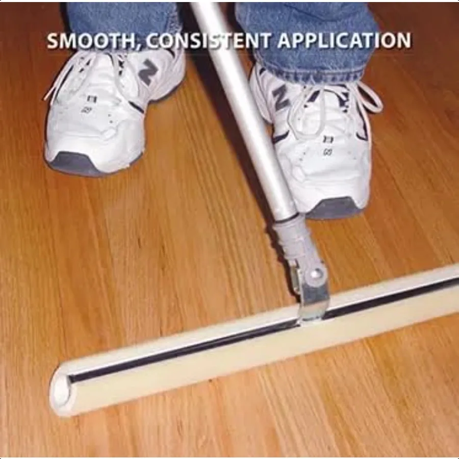 حزمة أدوات توزيع Tbar خفيفة الوزن مقاس 18 بوصة مع وسادة إعادة التعبئة مقاس 18 بوصة تتضمن مثالية لتطبيق طلاء الأرضية الناعمة والمتساوية P #4