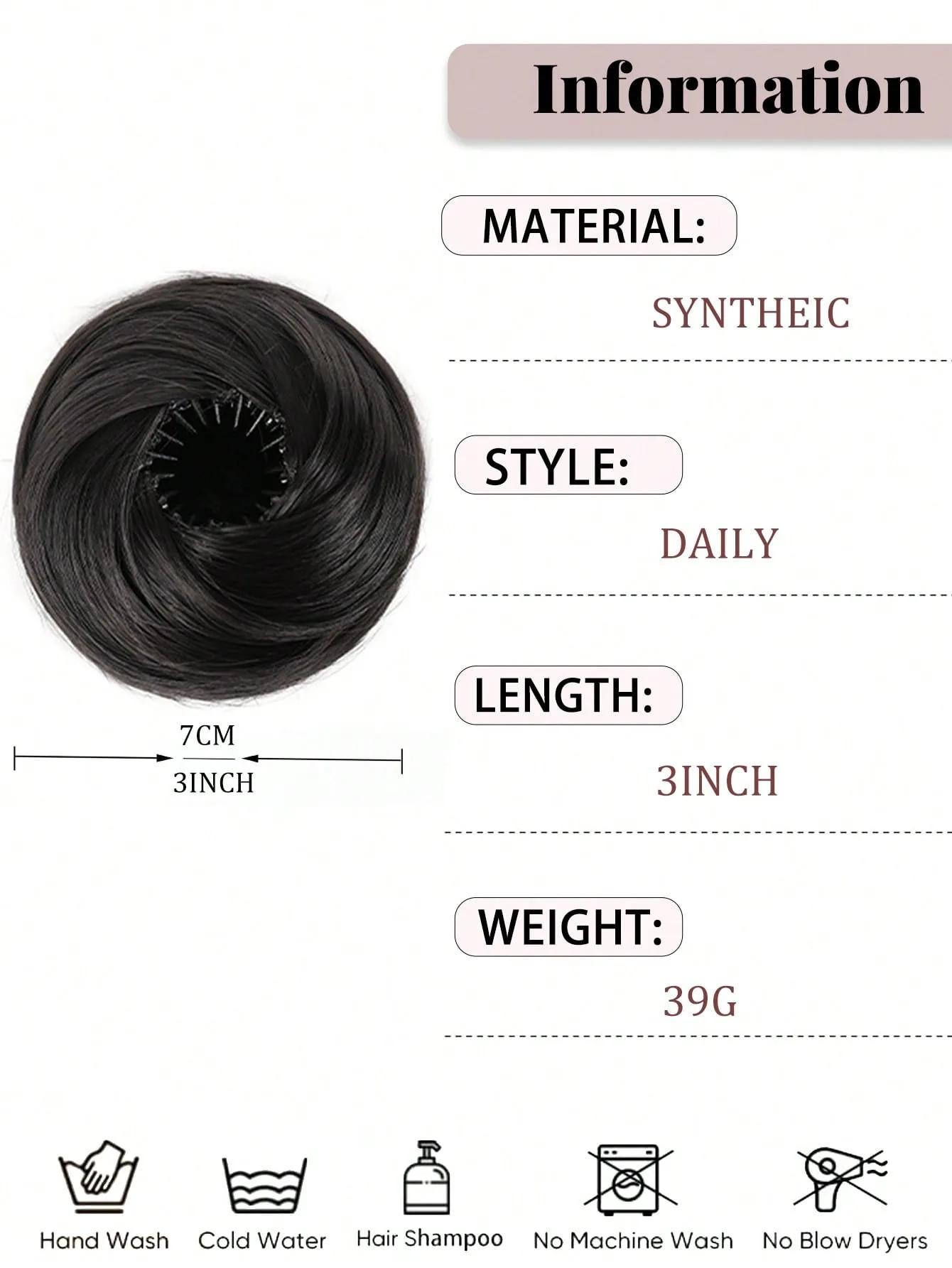Thumbnail 2 - #90 Compare Synthetic Chignons Before You Buy