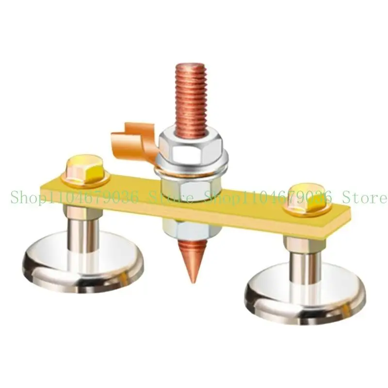 

Держатель зажима для сварки заземления, магнитный держатель для электросварочного зажима для механического обслуживания, приспособление для зажима заземляющего провода