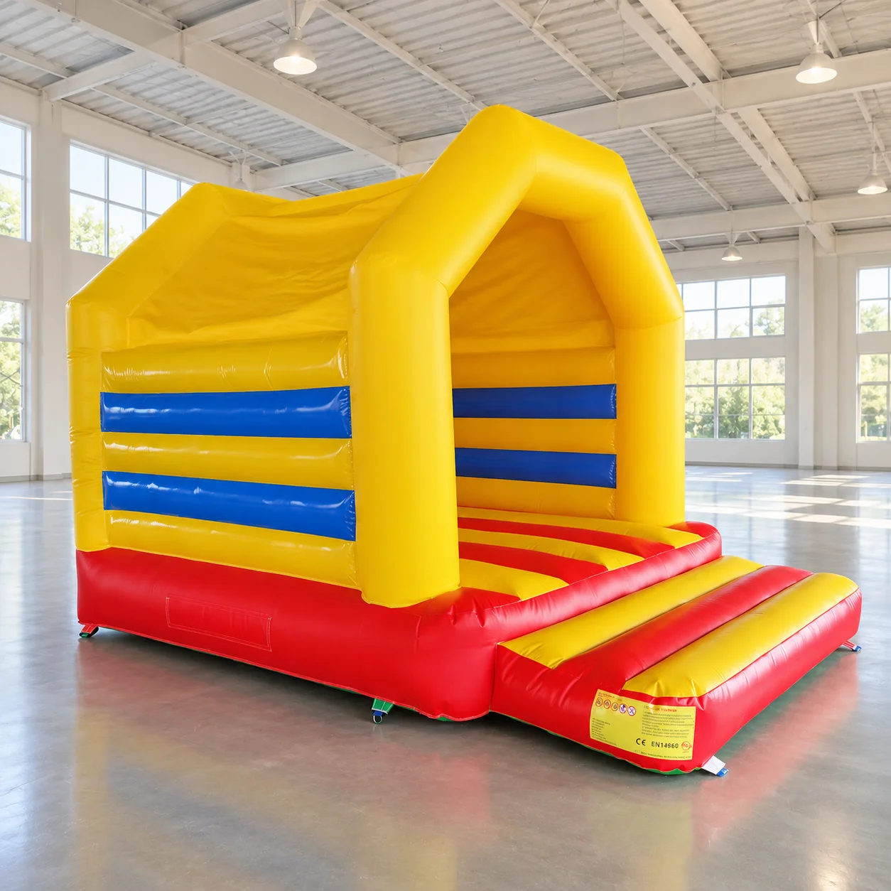 Inflatable castle slide trampoline game made of high-strength commercial PVC material | can be customized according to drawings