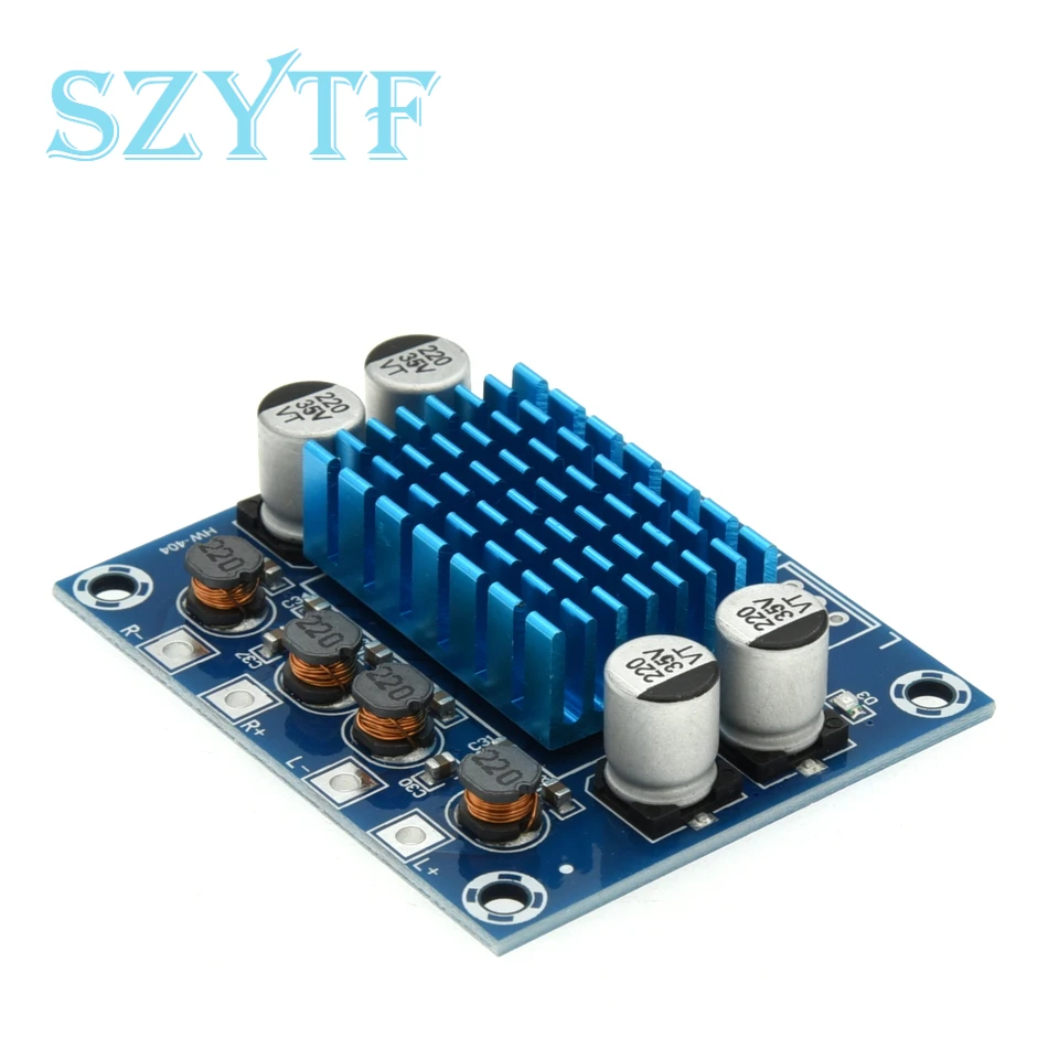 TPA3110 XH-A232 30W+30W 2.0 Channel Digital Stereo Audio Power Amplifier Board DC 8-26V 3A 12V 24V Reaming Board Dual Channel