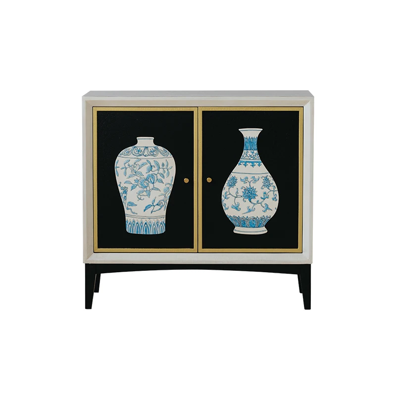 

lmm art entrance sofa side cabinet household living room hall cabinet medieval