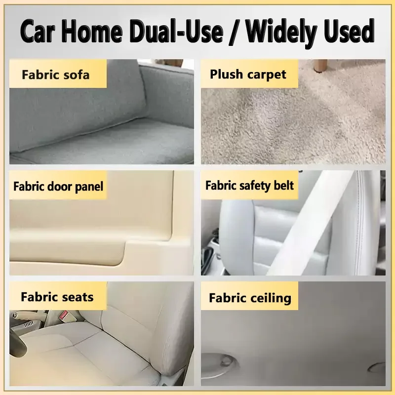 AIVC Multifunctional Car Upholstery Cleaner Car Upholstery Seat Waterless Wash Powerful De-Greasing Cleaner Universal