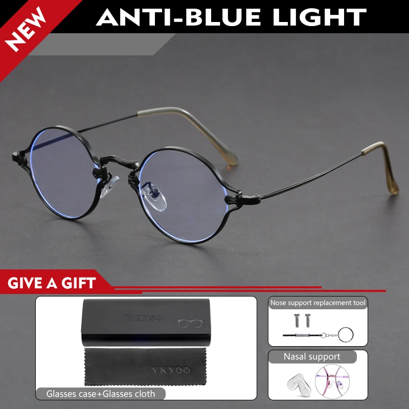 VICKY Retro Round Reading Glasses 7
