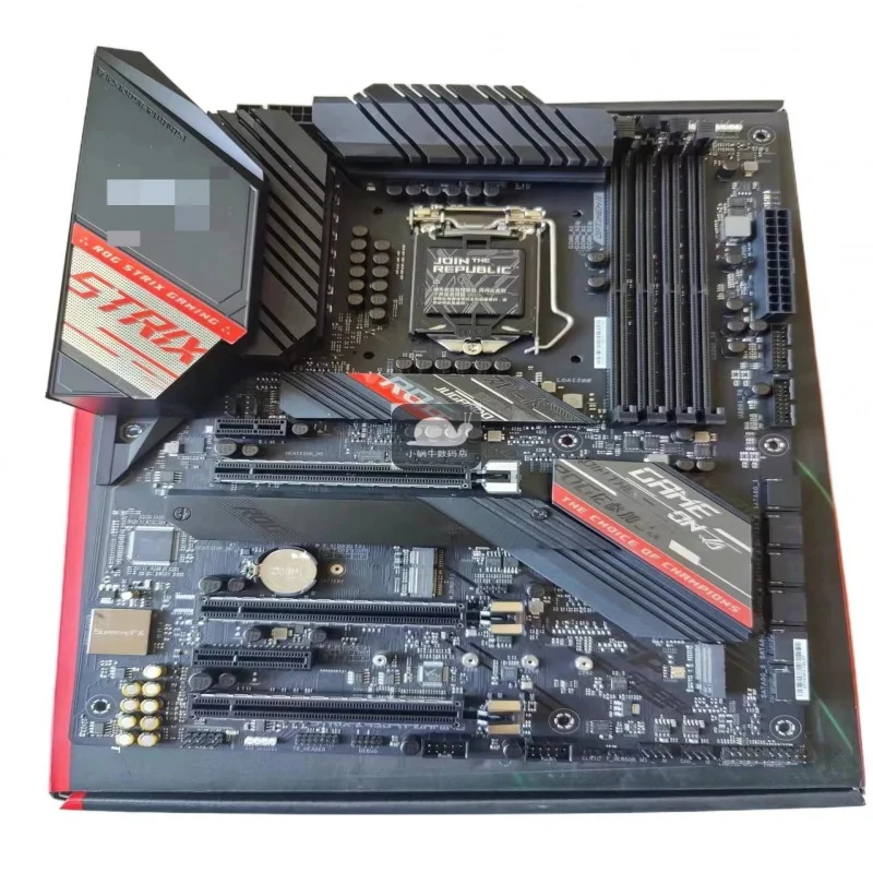 В штучной упаковке для ASUS ROG STRIX Z490-H GAMING Desktop Raptor ATX Deluxe, большая плата