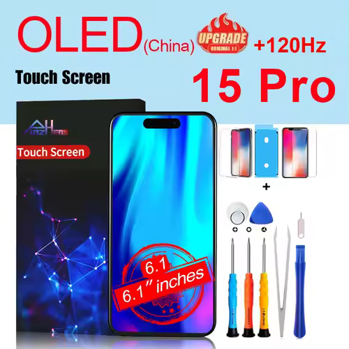 PINZHENG High Quality Screen INCELL LCD OLED For iPhone 14 Pro 15 Plus 13 Pro Max Displays For iPhone Replacement With Tools - Image 32