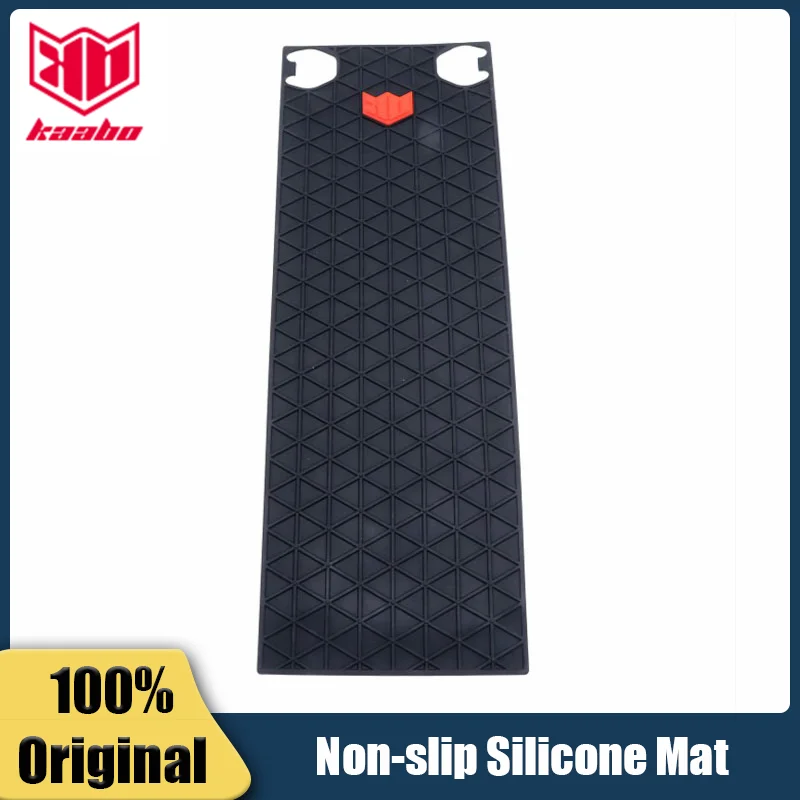 Silicone Mat Carpet Pedal Covr For Kaabo Wolf King GTR Scooter Electric Skateboard Foot Deck Cover With Logo Silicone Mat Parts