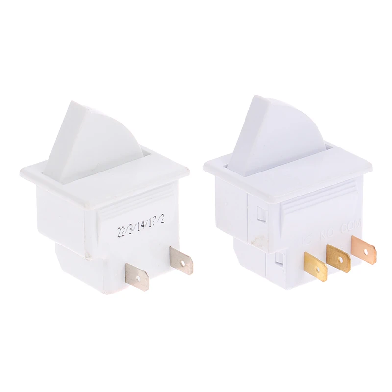 3Pin Cửa Tủ Lạnh Đèn Công Tắc Cho Panasonic Tủ Đông Haier Phần AC 5A 250V Đa Năng Tủ Lạnh Gia Đình Phụ Kiện