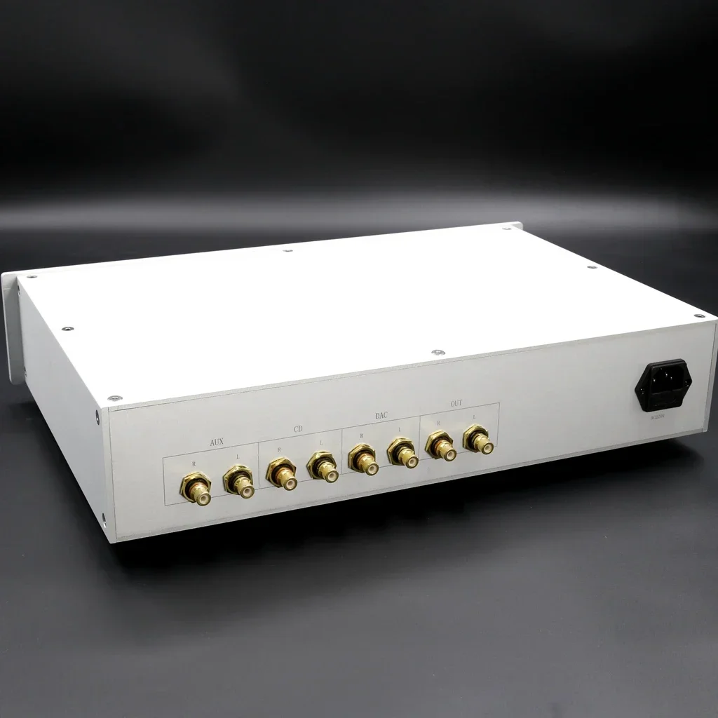 AMXEKR MASTER Preamplifier C7.2 ملحومة يدويًا بمحول كتلة ألمانية 50 وات وسلك لحام ألفا الأمريكي