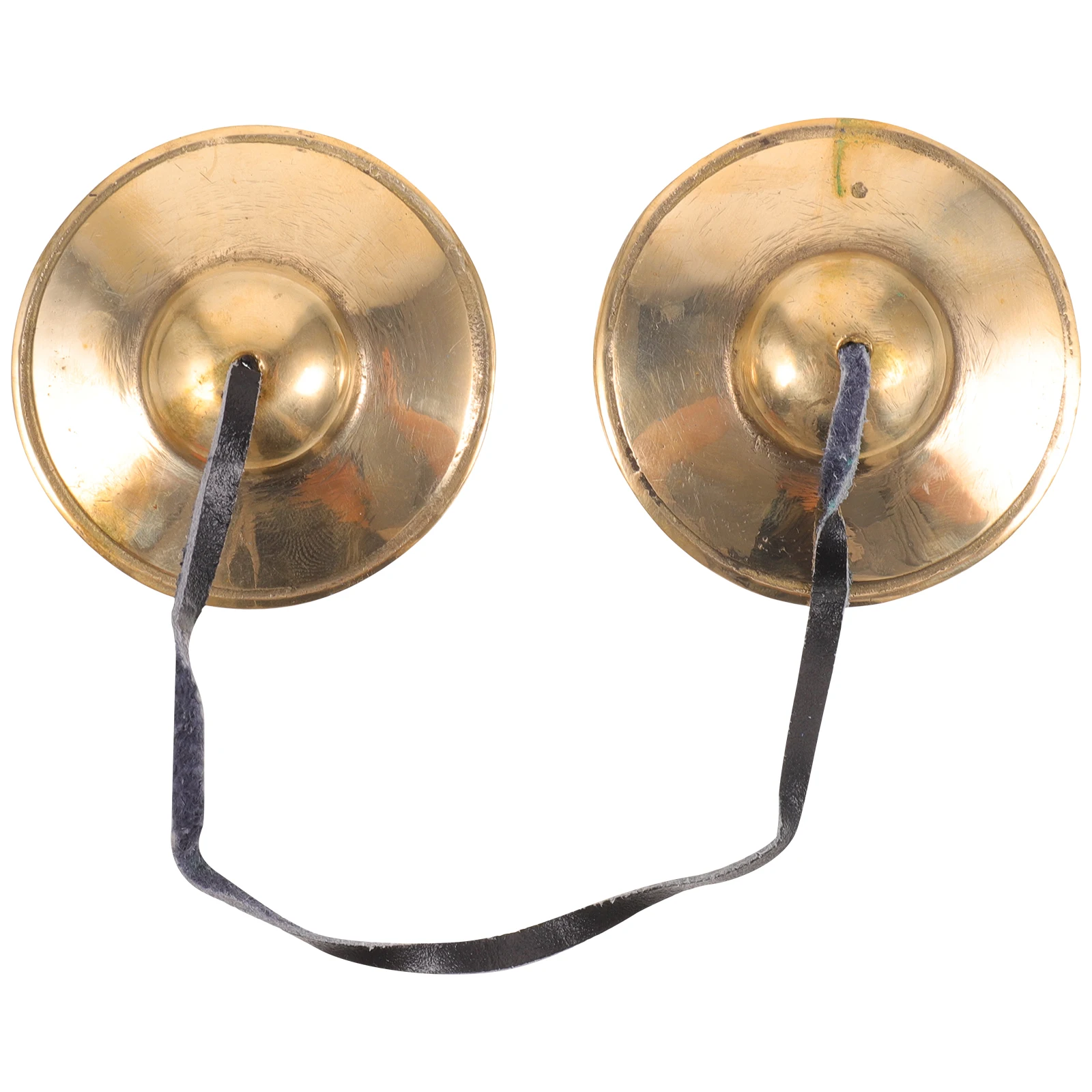 

Premium Copper Tingsha Cymbals Bell Yoga Meditation Instrument Religious Ceremony Tibetan Chime Durable Portable with