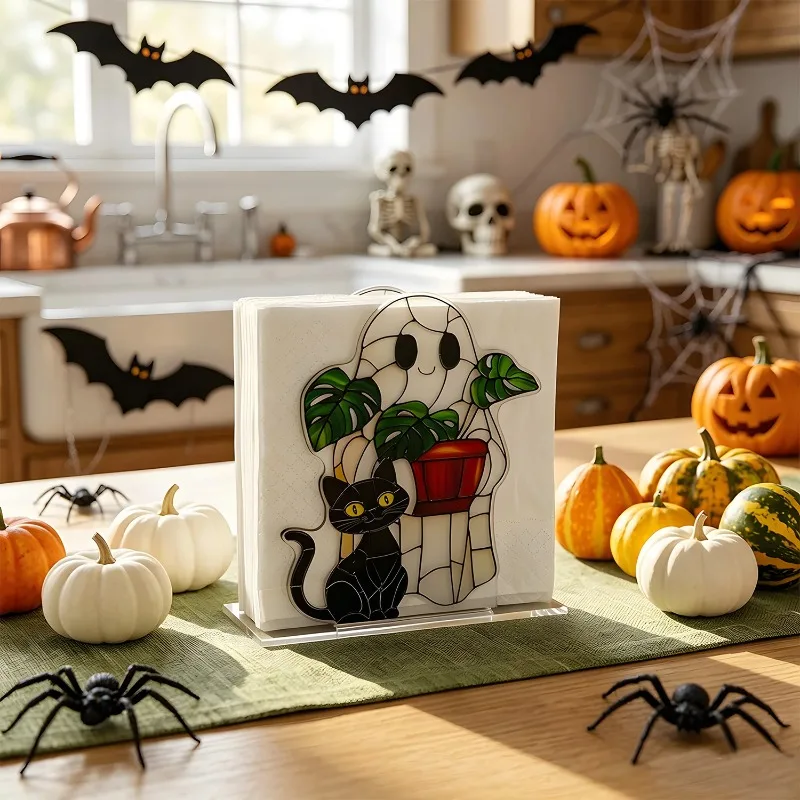 Vintage Halloween Cat Pumpkin - Agar Tissue Culture recension och pris
