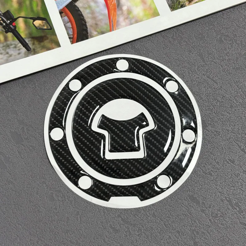 For HONDA NX400 CBR650R 500R CB500F Suitable For Seven Holes Decoration Carbon Fiber Fuel Tank Motorcycle Decal