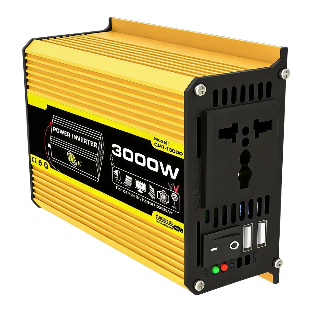 AC Outlet DC V Voltage Current DC V To AC V Display Advanced Safety Features Power Source Car Inverter Short Circuit