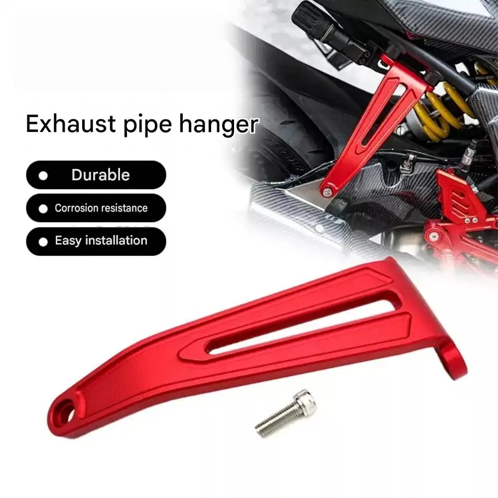 Exhaust pipe hanger, rear footpeg removal bracket, decorative cover removal clip, 2023-2026 model for QJMOTOR SRK800RR SRK600RS