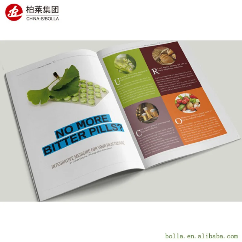 

custom Factory Professional Custom OEM Booklet Magazines Brochure Printing Product Catalogue Magazine Printing