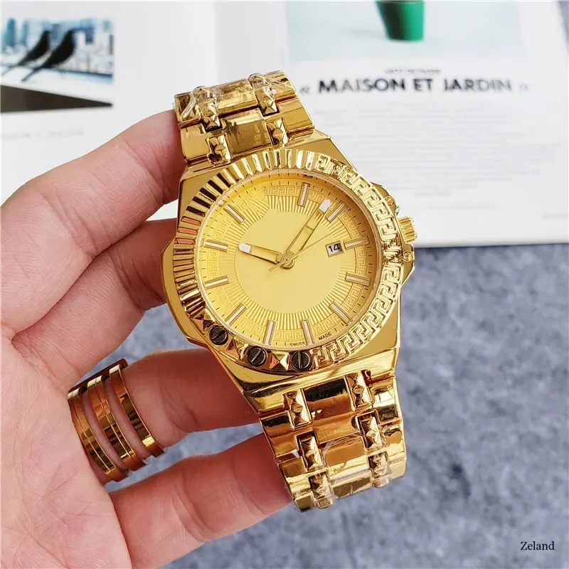 2025 женские часы, роскошные золотые часы, женские кварцевые часы из нержавеющей стали, женские часы Reloj Hombre Relogio Masculino