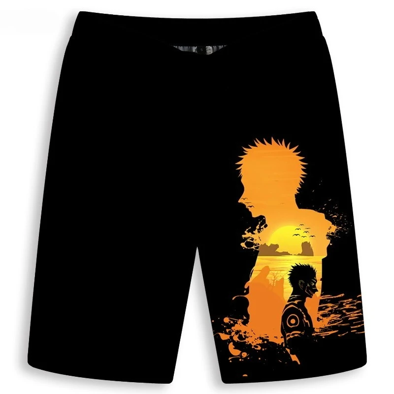 

Gojo Satoru Printed Shorts, Men's Summer Sports Cotton Casual Breathable Five-point Pants, Quick-drying Beach Pants 2025