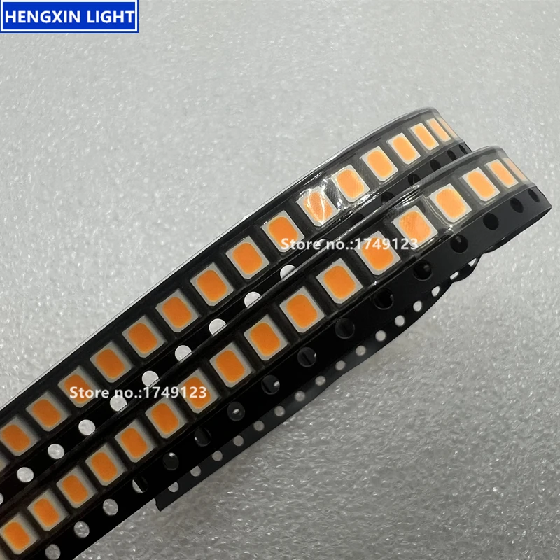 Super Bright 2835 3V LED, Amber(Orange), 0.2W 0.5W SMD Light Emitting Diode