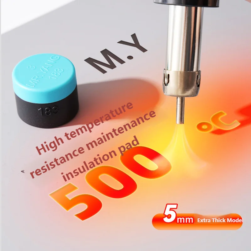 

YCS Mr Yang термостойкий ремонтный термопрокладка для печатной платы мобильного телефона, процессор BGA, ремонт, пайка, силиконовый коврик