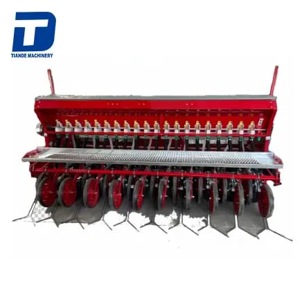 Good quality 20rows wheat rice seeder seed spreader drum seeder for farm