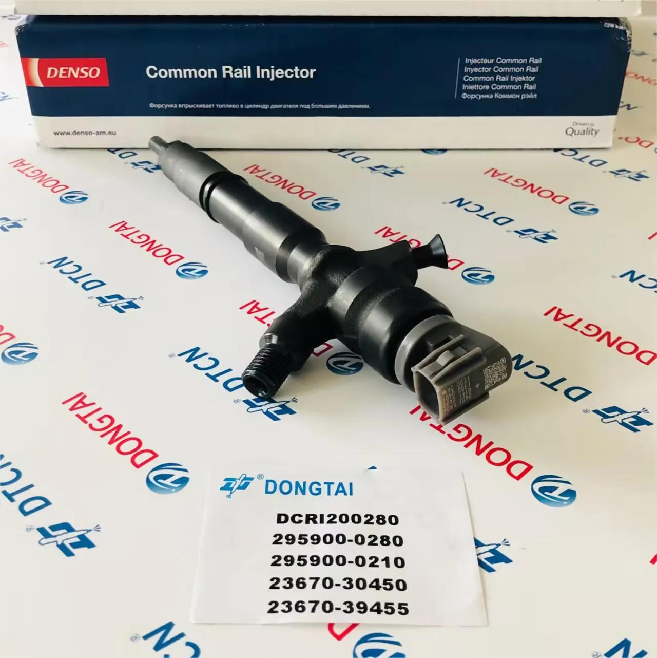 Genuine Common Rail Fuel Injector 23670-30450 Hilux Euro 5295900-0280 295900-0210 23670-30450 23670-39455