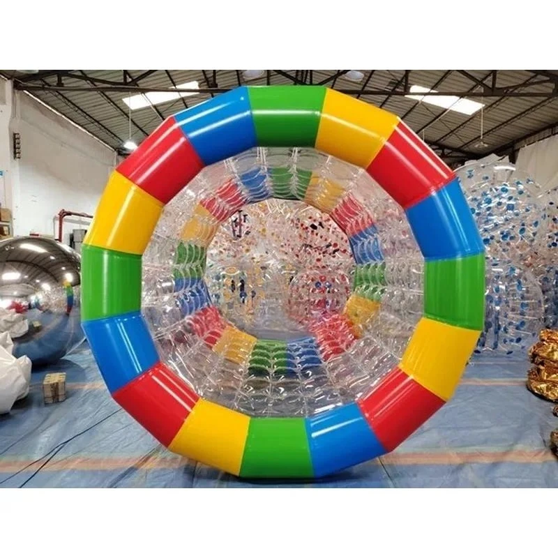 for Outdoor Custom Water Park Game Equipment Giant High Quality Inflatable Boat Commercial Inflatable Water Roller Game