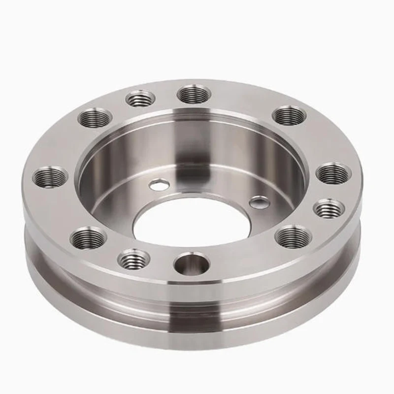 

Customized 5 Axis CNCMachining Parts Machining Service Parts Stainless Steel Precision Perforated Flange Plate